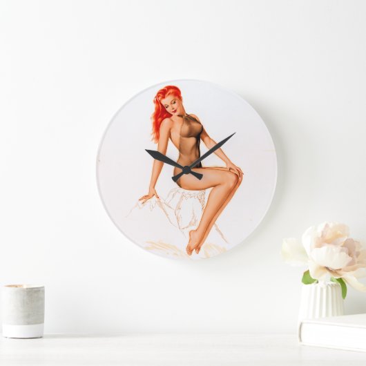 Art Deco Redhead Up Grote Klok (Huis)