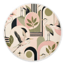 Art Deco Reiger Kabinetsgreep Knop