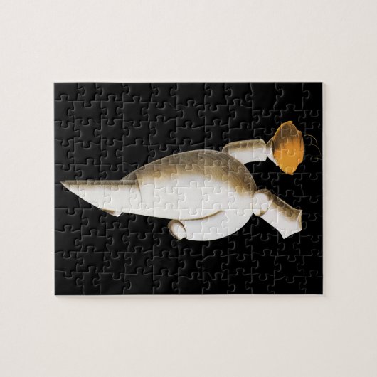 Art Deco Restaurant Chef,  zaken Legpuzzel (Horizontaal)