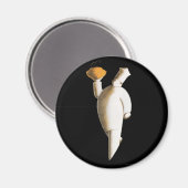 Art Deco Restaurant Chef,  zaken Magneet (Voorkant / Achterkant)