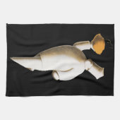 Art Deco Restaurant Chef,  zaken Theedoek (Horizontaal)