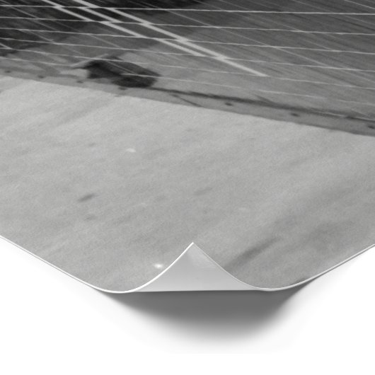 Art Deco Restaurant Exterior Poster (Hoek)