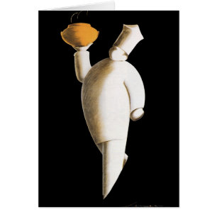 Art Deco restaurantchef, vintage bedrijf