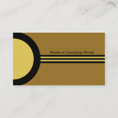 Art Deco Retro Business/Networking Profile Card Visitekaartje (Achterkant)