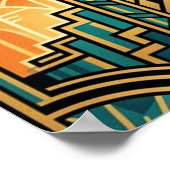 Art Deco Retro Film Strip Cartoon Character Poster (Hoek)