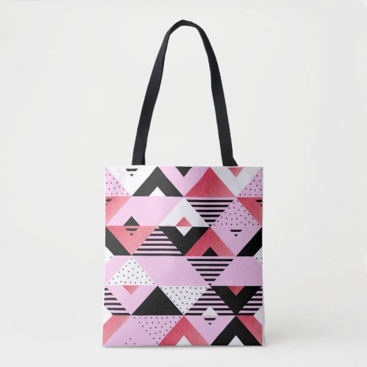 Art Deco Retro Glamor Tote Bag (Voorkant)