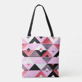 Art Deco Retro Glamor Tote Bag (Achterkant)