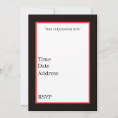 Art Deco retro  koppel bericht Kerstmis Kaart (Achterkant)