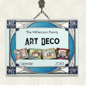 Art Deco Retro Lijsten Familiefoto's Elegante Muur Kalender