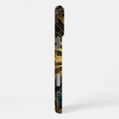 Art Deco Retro Sci-Fi iPhone 16 Pro Max Hoesje (Rechterkant)