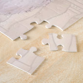 art deco retro vintage kerstdame legpuzzel (Zijkant)