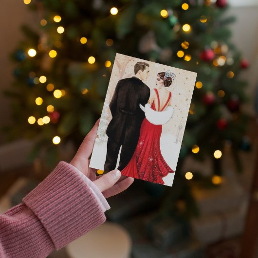 art deco retro voegt sentiment toe kaart