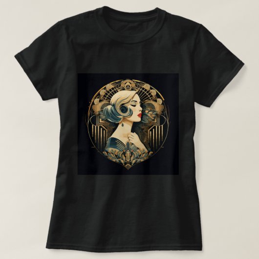 Art Deco Revival T-shirt (Design voorkant)