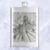 Art Deco  Rhinestones Elegant Classic Flacon