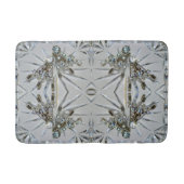  Art Deco Rhinestones Elegant Silvery Gray Badmat (Voorkant)