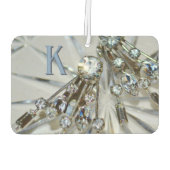  Art Deco Rhinestones Retro Glam Luchtverfrisser (Achterkant)