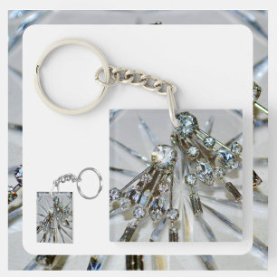 Art Deco Rhinestones Vintage Elegance Sleutelhanger