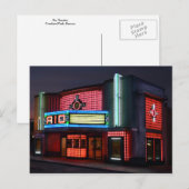 Art Deco Rio Theater, Overland Park, Kansas Briefkaart (Voorkant / Achterkant)