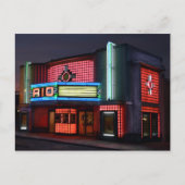 Art Deco Rio Theater, Overland Park, Kansas Briefkaart (Voorkant)