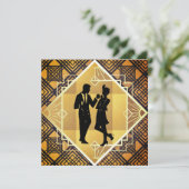 Art Deco Roaring 20's tweede nieuwjaarsdag (Staand voorkant)