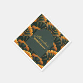 Art Deco Roaring 20s Vrijgezellenfeest Servet (Hoek)