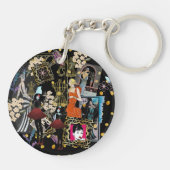 Art Deco Roaring jaren 20, 30 Sleutelhanger (Achterkant)