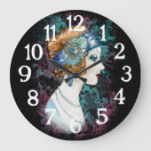 Art Deco Roaring Twenties '20s Vrouw Klok uit 1920 (Voorkant)