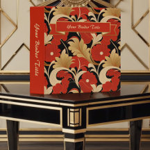 Art Deco rode klaprozen