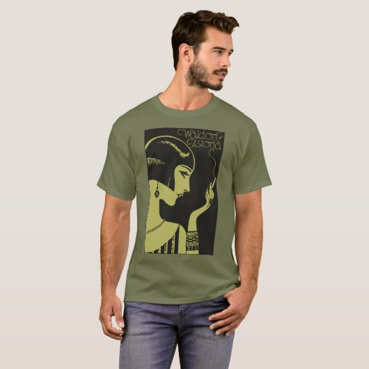 Art Deco-roken T-Shirt (Voorkant volledig)