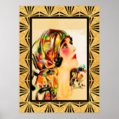 Art Deco Rolf Armstrong Poster (Voorkant)