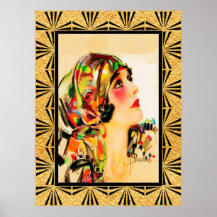 Art Deco Rolf Armstrong Poster
