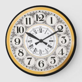 Art Deco Roman numeral Gatsby Roman numeral Grote Klok