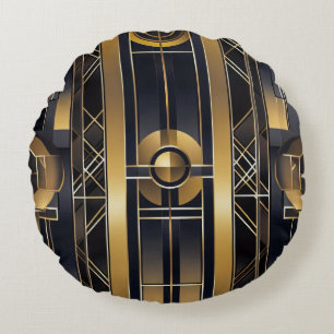 Art Deco Rond Kussen