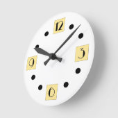 Art Deco- Ronde Klok (Hoek)