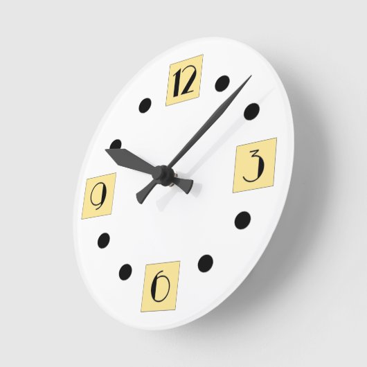 Art Deco- Ronde Klok (Hoek)