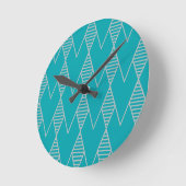 Art Deco Ronde Klok (Hoek)