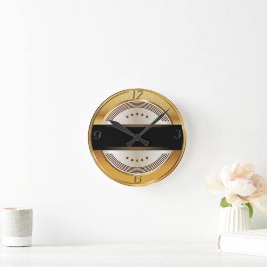 Art deco ronde klok (Huis)