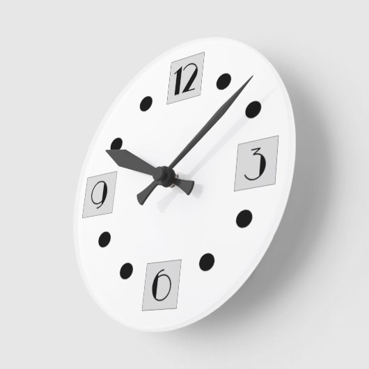 Art Deco- Ronde Klok (Hoek)