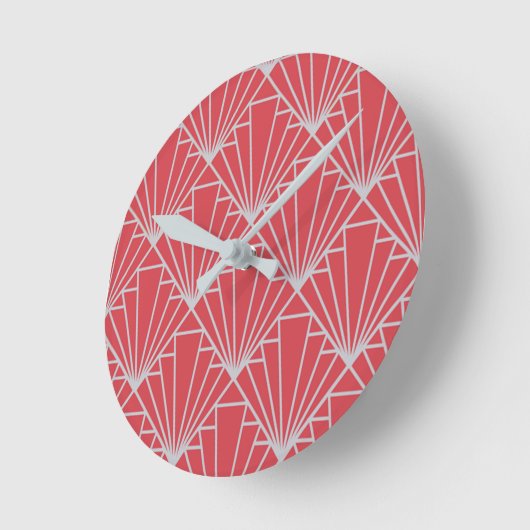 Art Deco  Ronde Klok (Hoek)