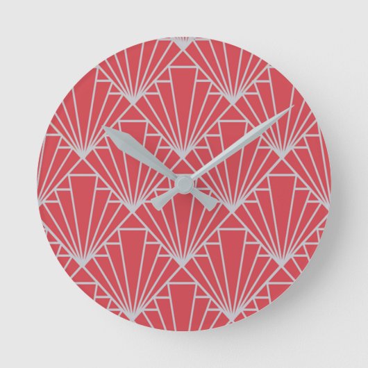 Art Deco  Ronde Klok (Voorkant)