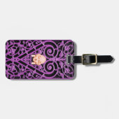 Art Deco Rood Iron 2 Bagagelabel voor reizen (Voorkant horizontaal)