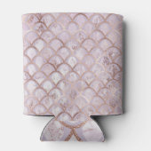 Art Deco, Roos Gold Geometric. Blikjeskoeler (Achterkant)