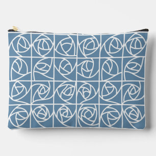 Art Deco Roos Pleinen Gestileerde Bloemen bord bla Etui