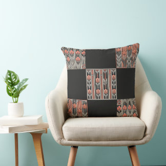 Art Deco Roos Sierkussen