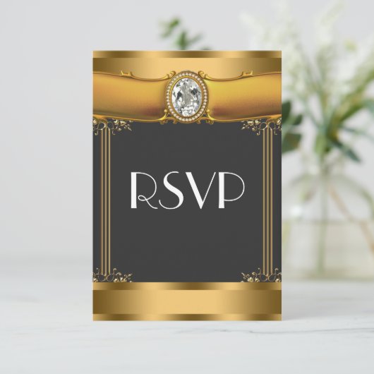 Art Deco RSVP (Staand voorkant)