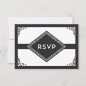 Art Deco RSVP (Voorkant)