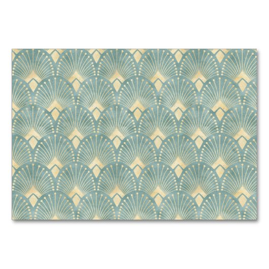 , art deco, sage Green, crème, elegant, chic, mod Kaart (Voorkant)