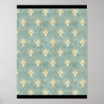 , art deco, sage Green, crème, elegant, chic Poster<br><div class="desc">,  kunstdeco,  sage Green,  crème,  elegant,  chic,  modern,  trendy,  klassiek,  mooi</div>