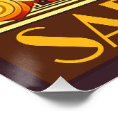 Art Deco Saraswati Perfect Poster (Hoek)