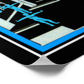 Art Deco 'Satanic Ballet' - Aleksandra Ekster 1922 Poster (Hoek)